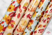 Golden | Watercolor Autumn set, a Decorative Illustration by Tanya Vollar (Thumbnail 4 of 14)
