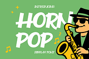 Horn Pop Display Font, a Font by PutraCetol Studio (Thumbnail 3 of 6)