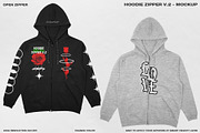 Hoodie Zipper V.2 - Mockup, a Hoody Mockup by DaldSgh (Thumbnail 6 of 15)