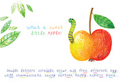 Kids font duo KINDERDOODLES Artyfont, a Handwritten Font by artnLera (Thumbnail 4 of 5)