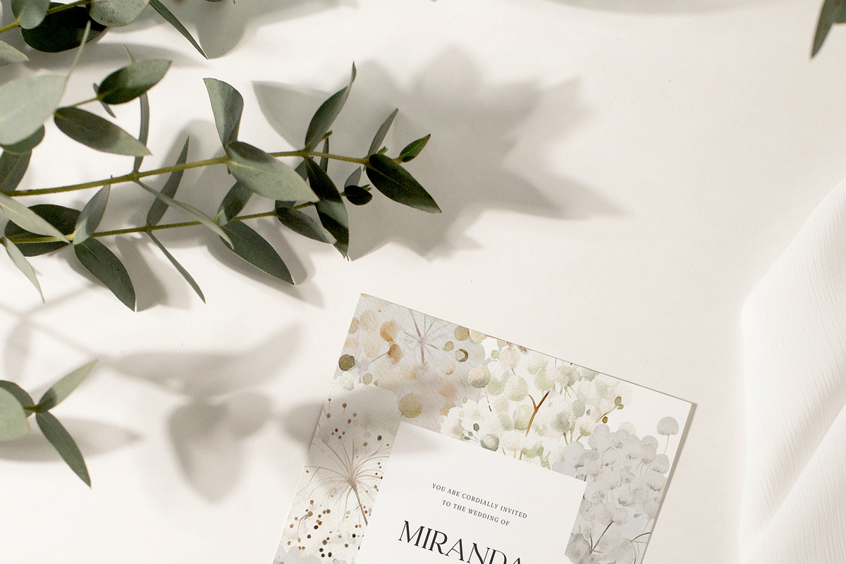 FLORAL WINTER BOX Watercolor Bundle, a Seasonal Illustration by Muse Artist (Photo 16 of 95)