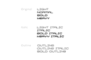 SKYWAVE - Modern Display Typeface, a Font by Designova® (Thumbnail 6 of 7)