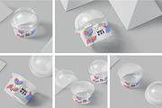Transparent Ice Cream Cup Mockup, a Product Mockup by megostudi0 (Thumbnail 1 of 7)