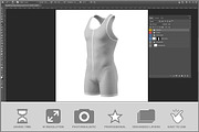 Weightlifting Singlet Mockup PSD, an Advertising Mockup by Bruno's Shop (Thumbnail 2 of 3)