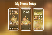 Cozy Bear App Icon Set, an Icon by TheDoodleSweets (Thumbnail 4 of 4)