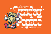 Sunday Papice, a Script Font by Nathatype (Thumbnail 1 of 10)