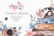 Vintage Collection Cliparts, a Graphic by YuliyaArtGarden (Thumbnail 1 of 17)