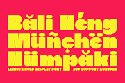 Lemota Font, a Sans Serif Font by Marvadesign (Thumbnail 14 of 14)