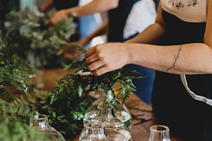 Minimalist Florist Foliage Photo, a Person Photo by René Jordaan Photography