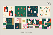 Very Merry Christmas Illustrations, a Seasonal Illustration by All This Concept (Thumbnail 8 of 9)