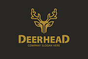 Deer Head Logo, a Branding & Logo Template by Creative Dezing (Thumbnail 2 of 6)
