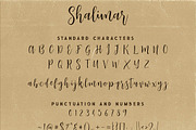 Shalimar Font Duo, a Script Font by Deeezy (Thumbnail 7 of 7)