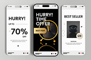 Black Friday Social Media Story Post, a Social Media Template by MightyDesign (Thumbnail 2 of 5)