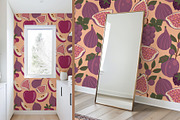 Orchard fruit vector patterns, a Pattern Graphic by Carpet Tapete Pretzel (Thumbnail 6 of 17)