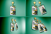 ID Card Mockups Templates, a Product Mockup by productype1 (Thumbnail 4 of 4)