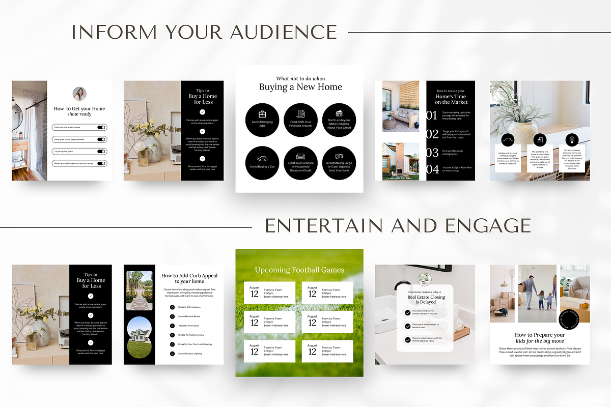 August Realtor Social Media Posts, a Social Media Template by Marketing Templates Co. (Photo 6 of 9)