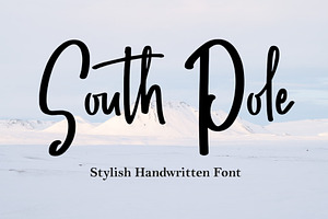 South Pole Stylish Script Font