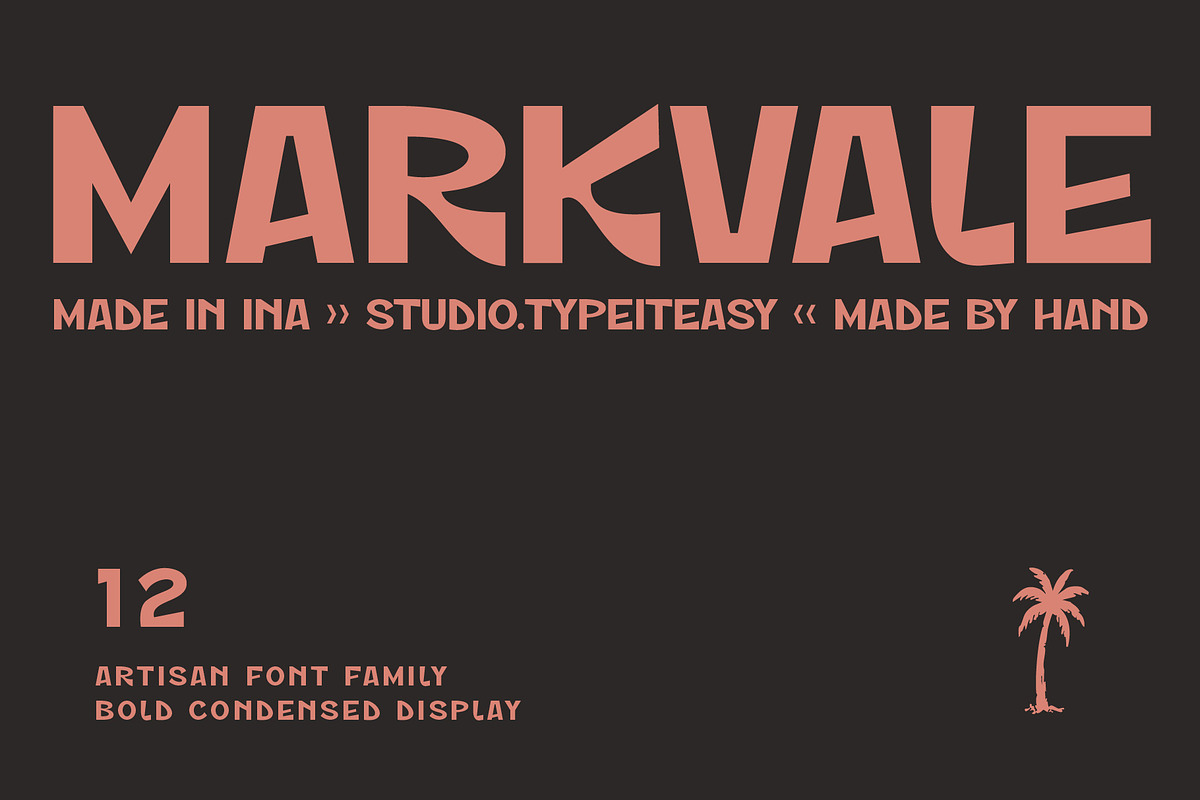 ST Markvale – Bold Display Family, a Sans Serif Font by Type it Easy (Photo 2 of 15)