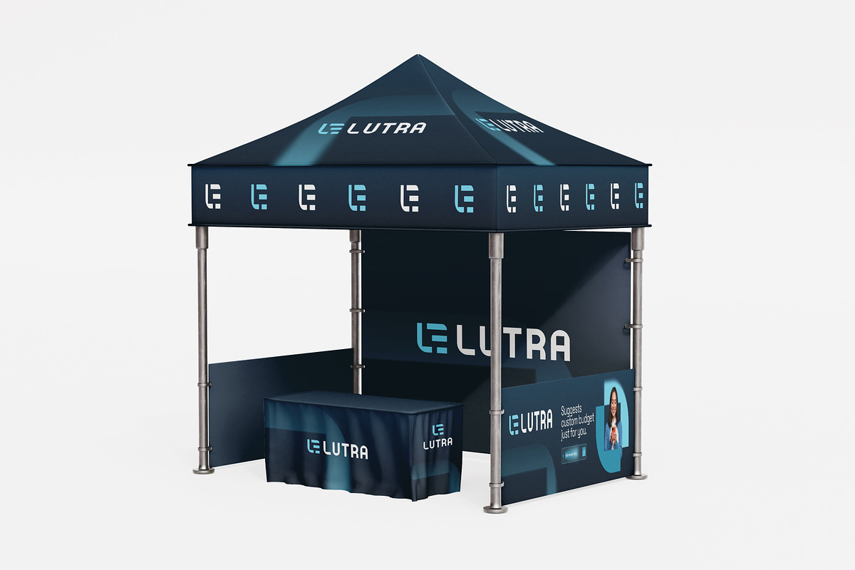 Advertising Tent Mockup, an Advertising Mockup by SLAB! Design (Photo 5 of 6)