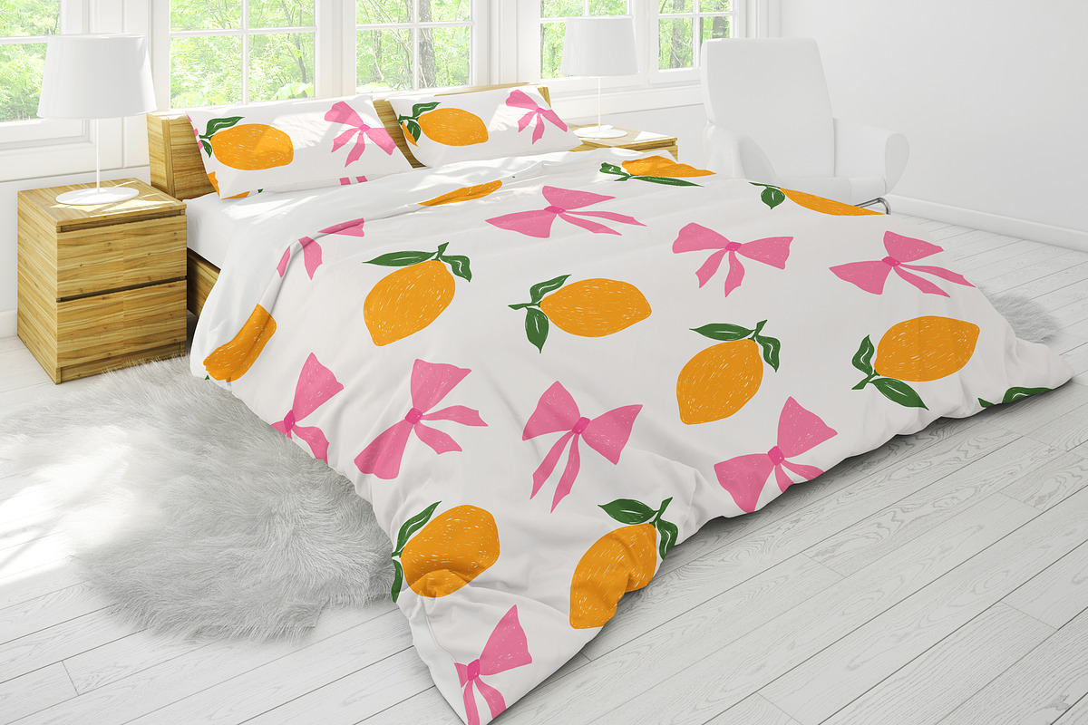 Lemons Pattern, a Pattern Graphic by Groovy Arts (Photo 2 of 5)
