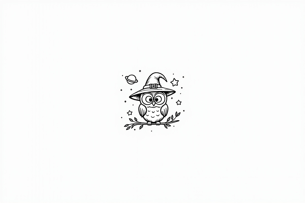 Halloween Coloring Book Set Pack, an Illustration by Creativeshirt (Photo 17 of 19)