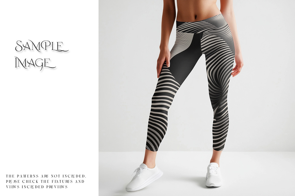 Leggings and Top PSD & PNG Mockups, a Product Mockup by mock-ups (Photo 12 of 20)