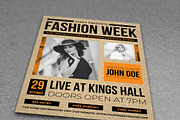 Fashion Flyer Template, a Flyer Template by OWPictures (Thumbnail 4 of 5)