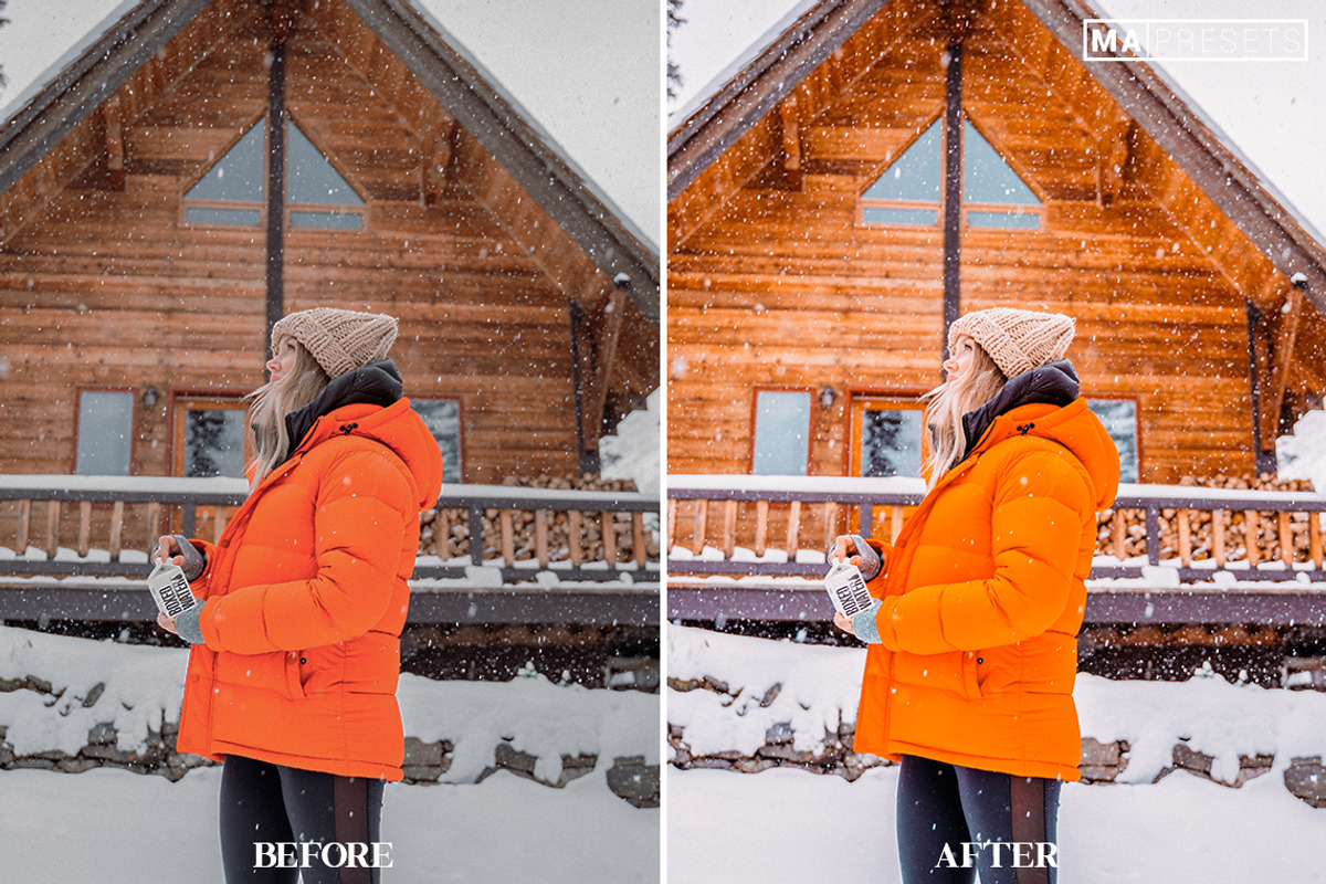 10 WINTER SNOW Lightroom Presets, a Preset Add-On by MaPresets (Photo 10 of 14)