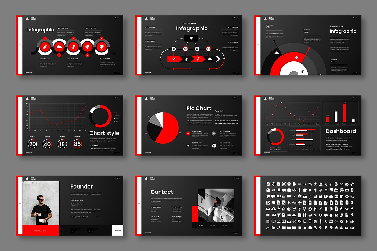 Rimok - Business Google Slide, a Presentation Template by Dens Creative Studio (Photo 5 of 6)