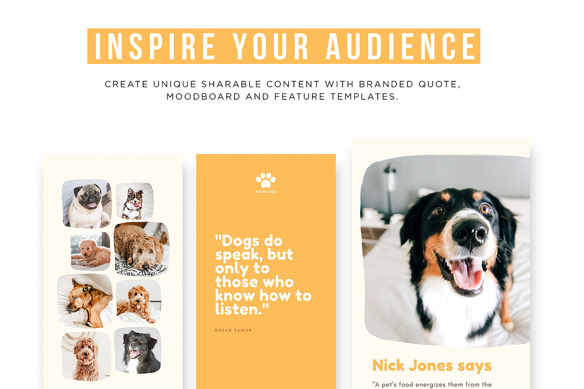 Pets Instagram Story Posts, a Social Media Template by Cultive Creative (Photo 8 of 10)