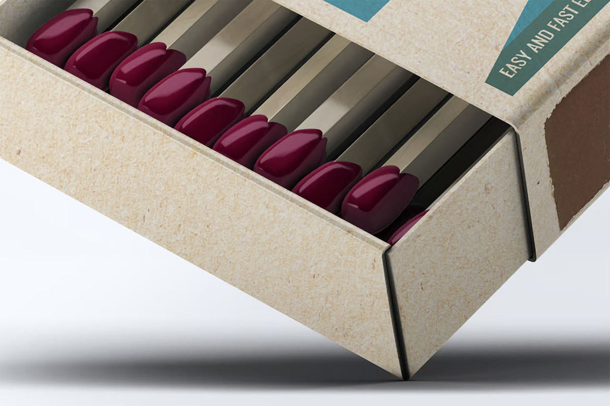 Match Box Mock-up, a Household Mockup by Se٧enStudio (Photo 10 of 10)