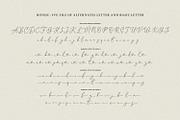 Melody Sunday - Heart Connected Font, a Script Font by Subectype Studio (Thumbnail 9 of 10)