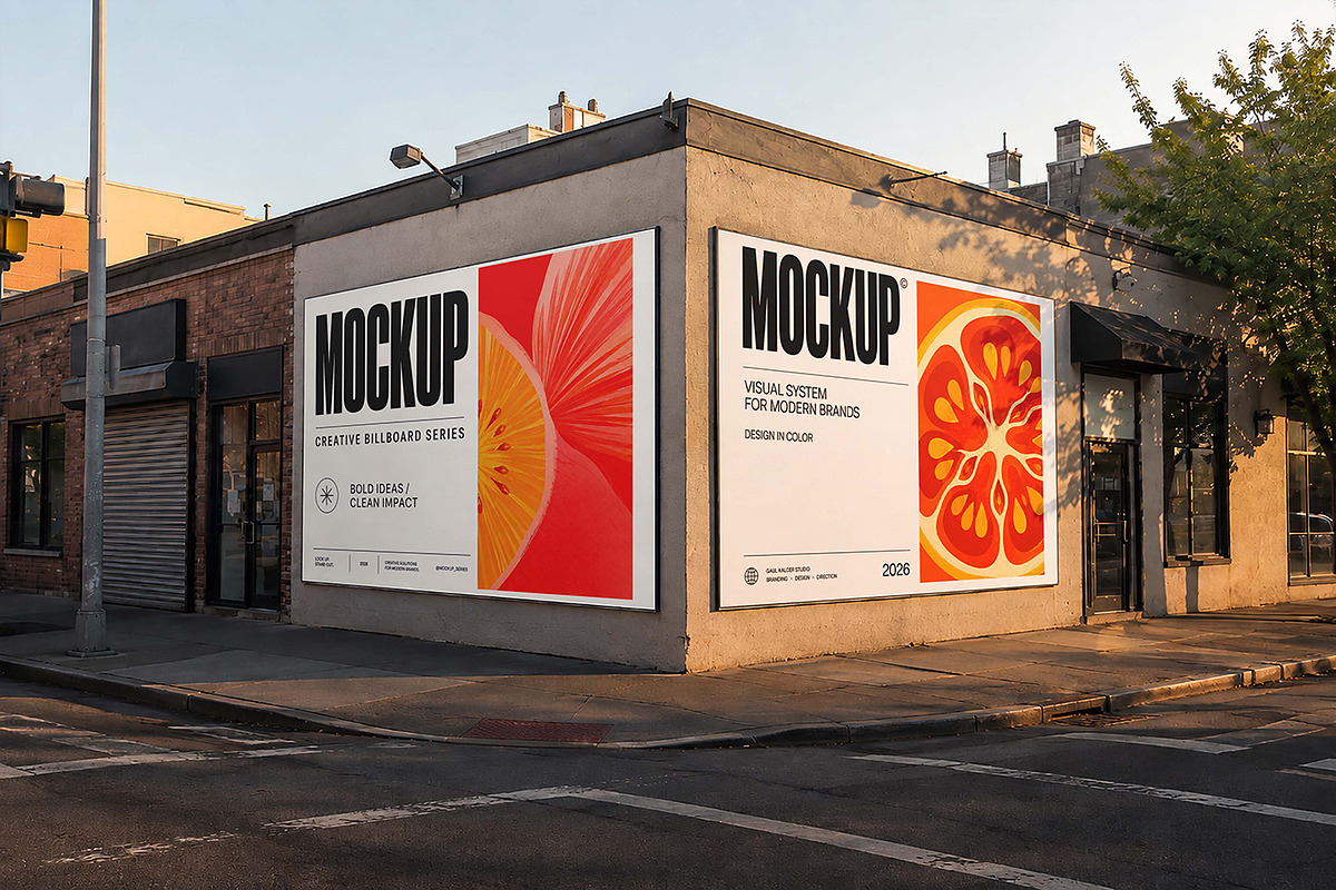 Outdoor Building Advertising Mockup, an Advertising Mockup by Pitchlook.Studio (Photo 2 of 4)