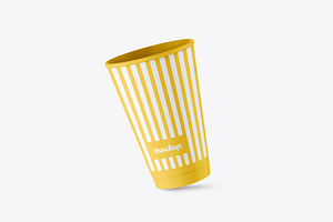 Popcorn Packaging Mockup Large