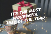 Snowflake Christmas  font family, a Script Font by Anna Zakharchenko (Thumbnail 4 of 10)