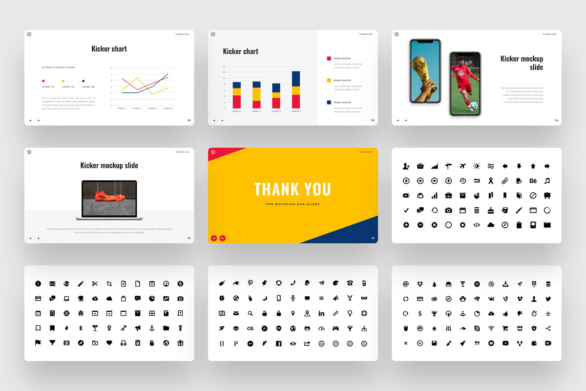 Kicker - Soccer & Footbal Keynote, a Presentation Template by BeadyLab (Photo 6 of 6)