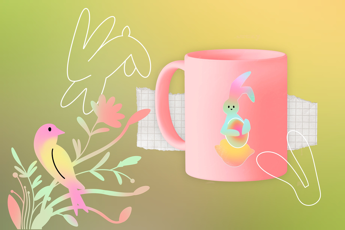 Glasscore Easter Illustration Pack, a Seasonal Illustration by Schumacher Shop (Photo 8 of 11)