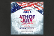 4th of July - 2 Flyer Templates, a Flyer Template by Tarommir (Thumbnail 2 of 7)