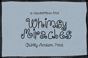 Whimsy Miracles - quirky font, a Handwritten Font by Ashiya Pixel (Thumbnail 7 of 7)