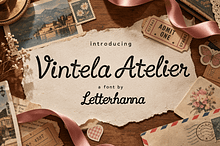 Vintela Atelier Ribbon Script Font
