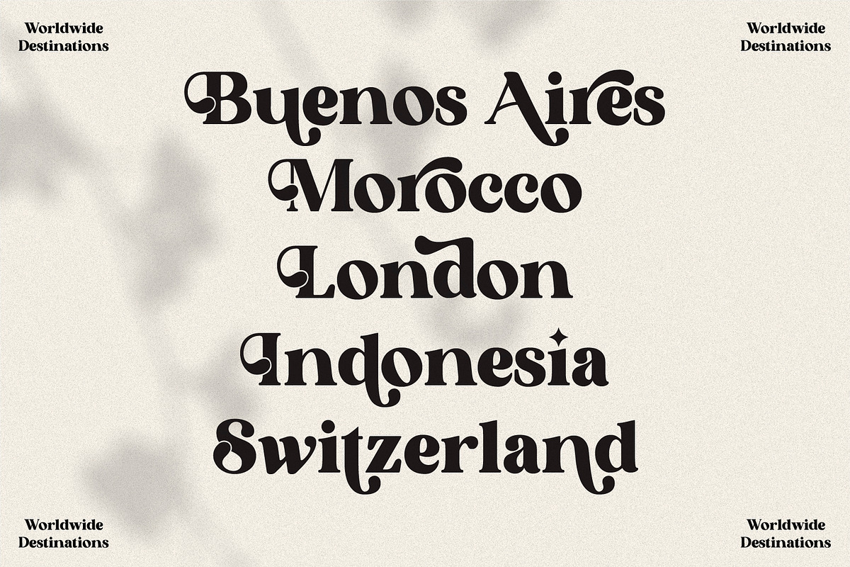 Radically Rad — A Display Serif, a Serif Font by Prestige Artsy Studio (Photo 3 of 11)