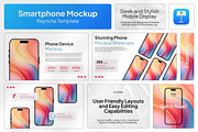 iPhone Mockup Keynote, a Presentation Template by FIBRINOSÄ (Thumbnail 1 of 6)