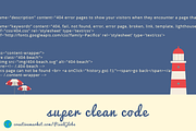 404 error - Beach - HTML template, a HTML Template by PixelGlobe (Thumbnail 5 of 5)