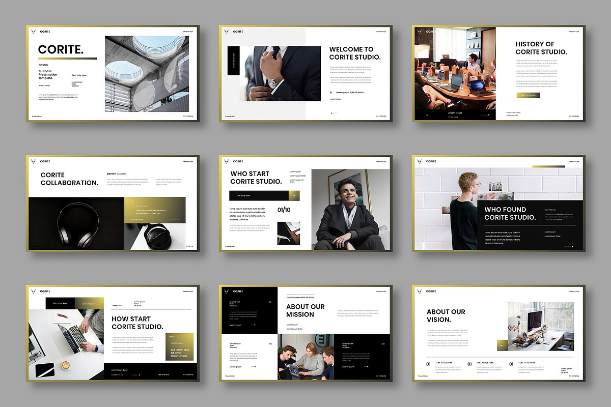 Corite – Business Keynote, a Presentation Template by Dens Creative Studio (Photo 3 of 6)