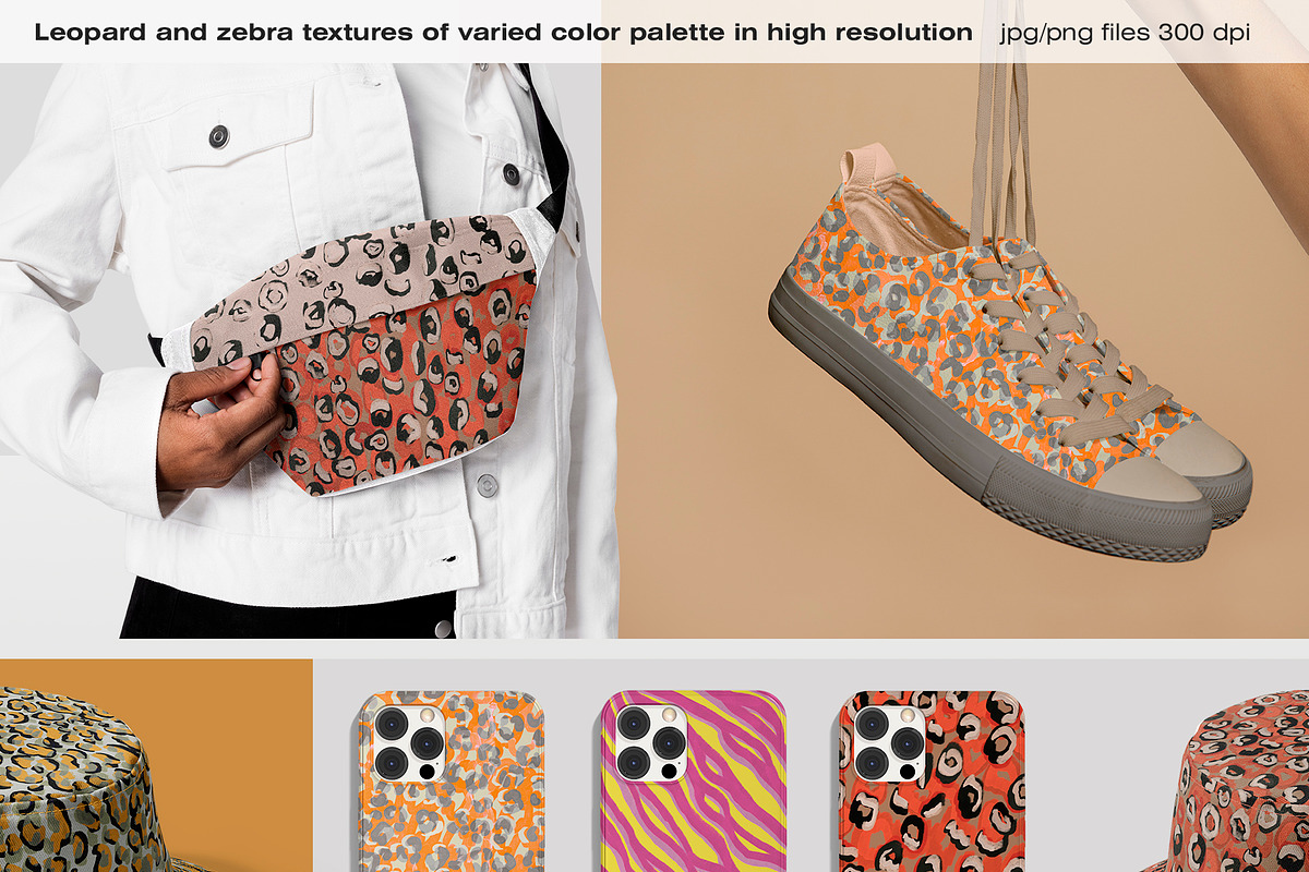 Wild Acid Animal patterns, a Pattern Graphic by ANAKOTO (Photo 6 of 9)