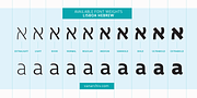 Lisboa Hebrew, a Sans Serif Font by Vanarchiv (Thumbnail 2 of 5)