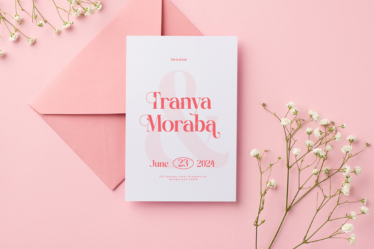 Hantepy Qablema Modern Serif Font, a Serif Font by timelesstype.co (Photo 12 of 20)