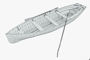 Wooden Boat, a Cars & Vehicle 3D Model by Beatheart Creative Studio (Thumbnail 11 of 12)