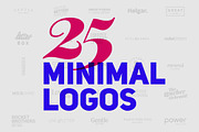 25 Minimal Logos, a Branding & Logo Template by Nuzzo (Thumbnail 1 of 3)