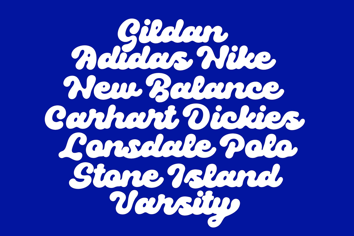 Fila - Bold Rounded Script Font, a Script Font by HRDR (Photo 10 of 15)